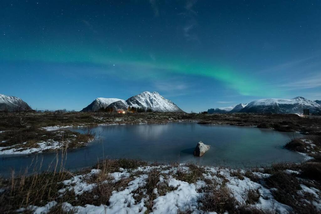 New! Lofoten Luxury Home Near Henningsvaer Lyngværet Dış mekan fotoğraf