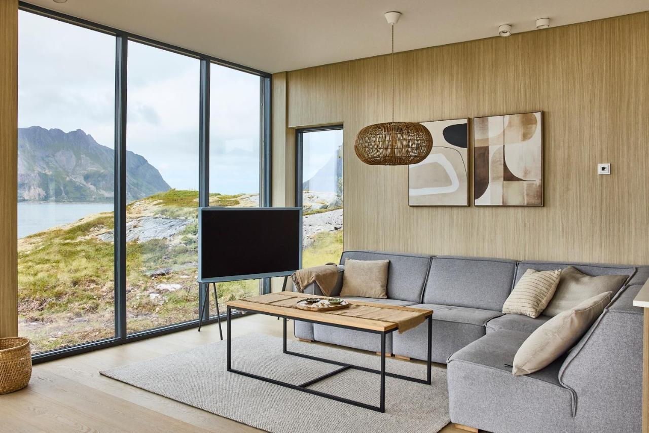 New! Lofoten Luxury Home Near Henningsvaer Lyngværet Dış mekan fotoğraf