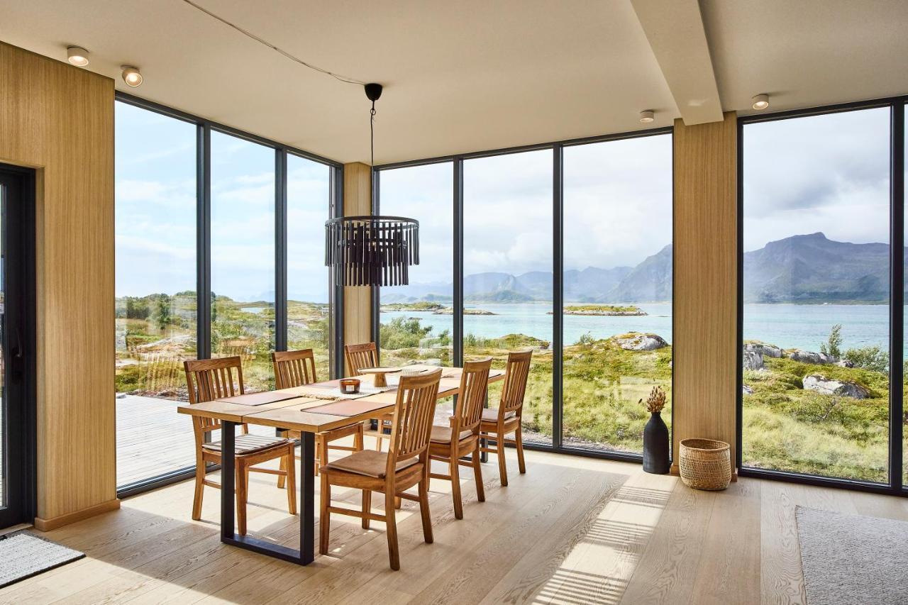 New! Lofoten Luxury Home Near Henningsvaer Lyngværet Dış mekan fotoğraf